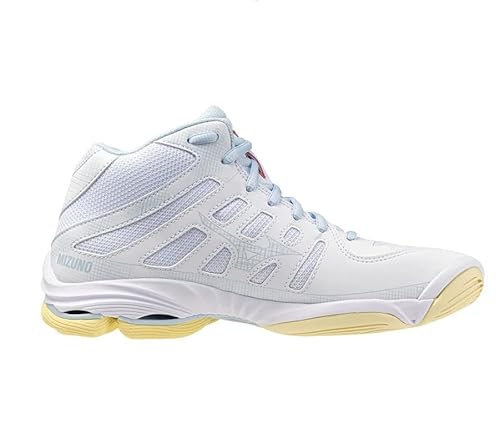 Mizuno WAVE VOLTAGE 2 MID Chaussures de volleyball Calypso Pale Banana Femme Taille38 - vue 2