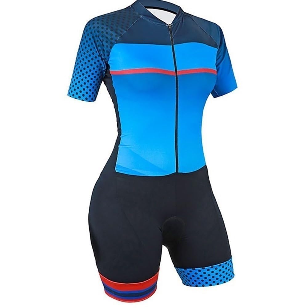 Zestaw damskich koszulek rowerowych Koszulka triathlonowa damska Ubrania rowerowe Kombinezon rowerowy górski Outdoor Sports Bike Kombinezon(03,XXX-Large)