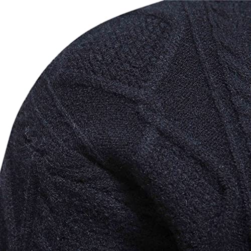 Muscularfit Knitted Sweater for Men Slim Fit Fashion Color Block Lightweight Knitted Sweaters Causal Loose Winter Knitwear3