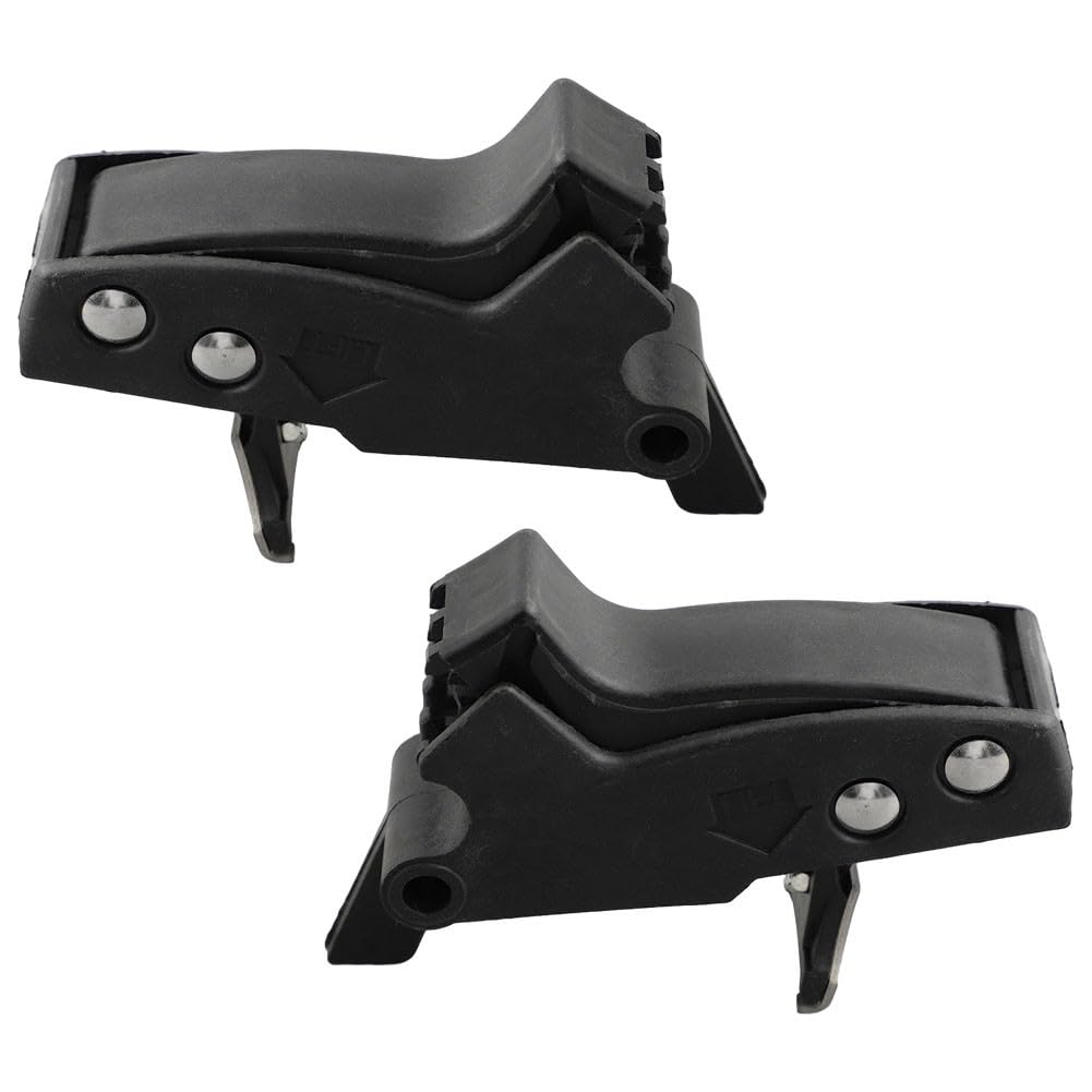 Lot de 2 leviers de dégagement N087367 compatibles avec station de travail Dewalt DE7023 DE7033 DE7025 DWX723 DW7231 DWX724, pièce de rechange en plastique noir