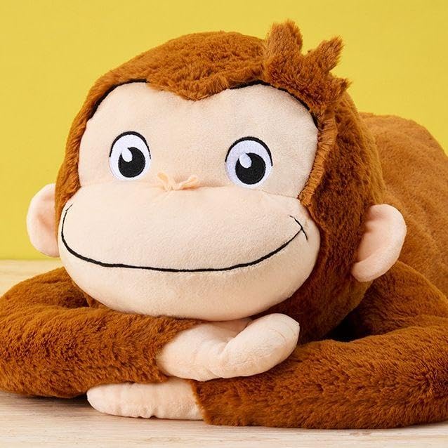 Amazon.co.jp: おさるのジョージ 寝そべり 特大 BIG ぬいぐるみ込