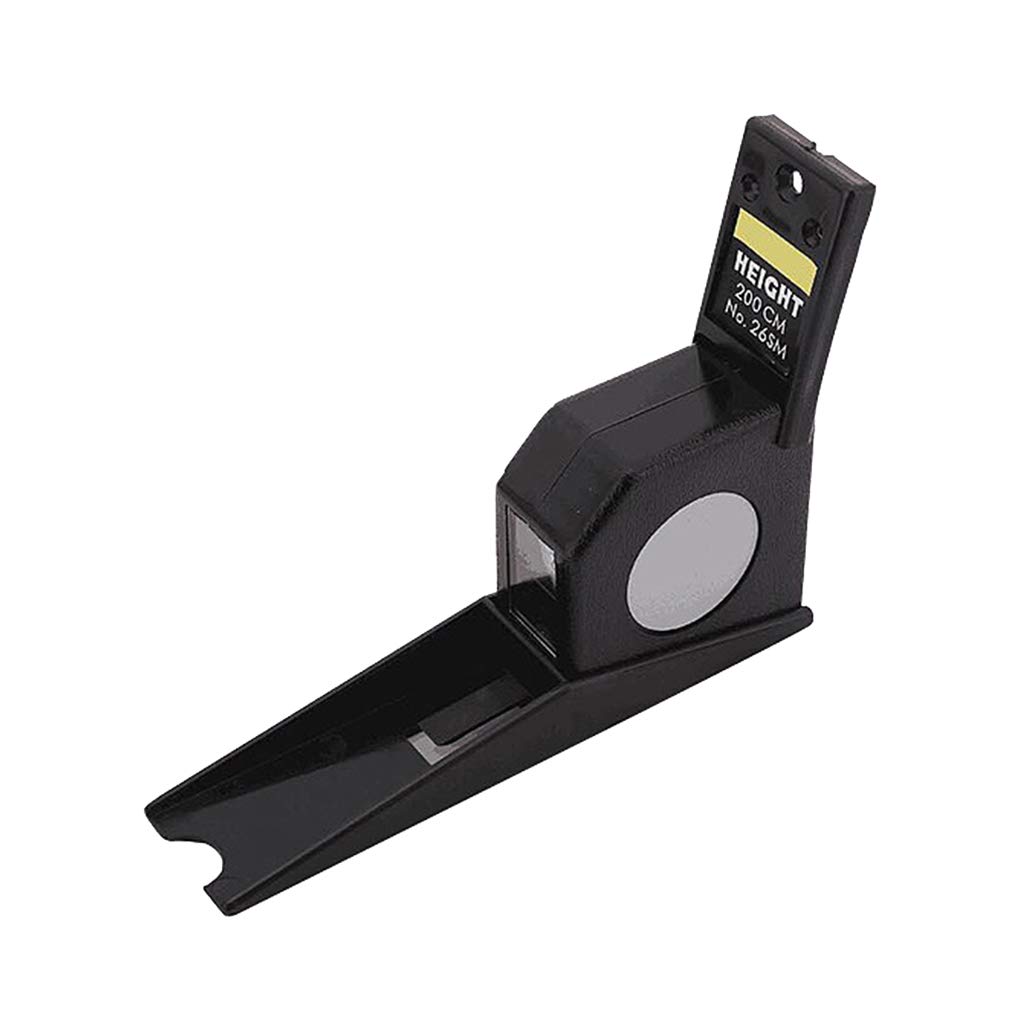 Showay Hegerby 2m Height Measure Tape Wall Mount Stadiometer Metric Home Office Clinic Height Meter Growth Ruler