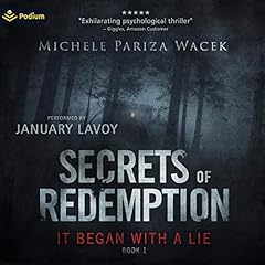 It Began with a Lie Audiolibro Por Michele PW - Pariza Wacek arte de portada