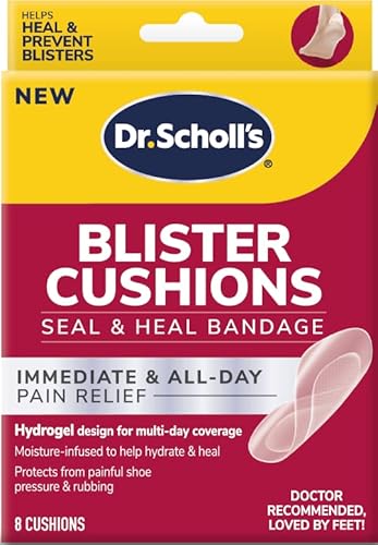 Dr. Scholl's Blister Cushions, Seal & Heal Bandage, 8 Cushions #TOP22