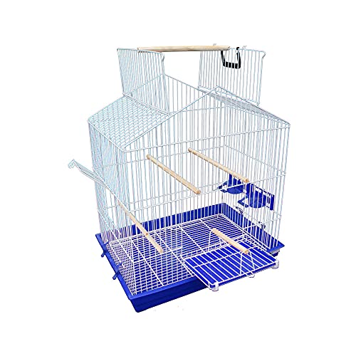 Gaiolas Bragança Moradia Gaiolão Triplex Para Calopsitas, Vermelho