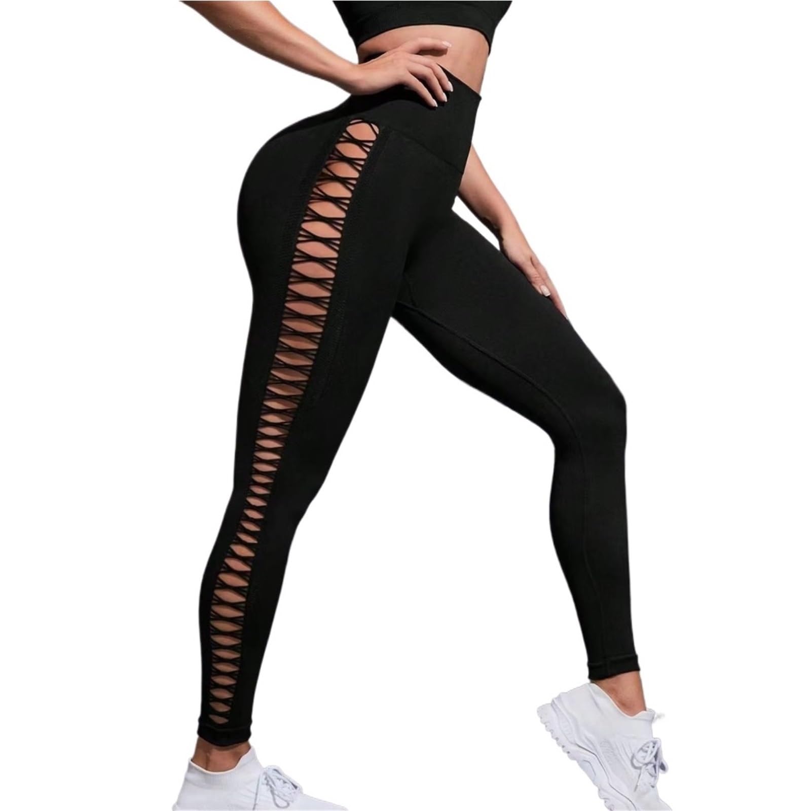 Pantalon de yoga extensible à taille haute idéal pour le studio de pilates - 6