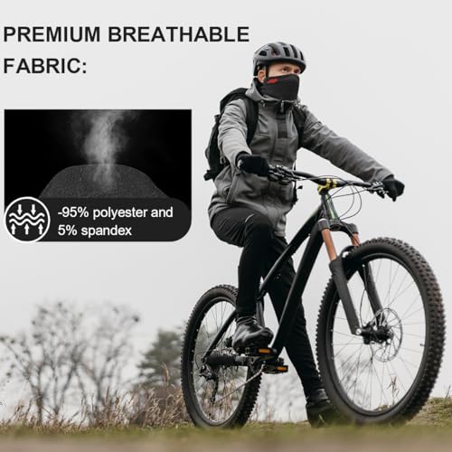 FRP Neck Gaiter, Unisex Face Scarf Cover Breathable, Lightweight Neck Warmer, Sun Protection & Wind-proof for Outdoor Activity, Neck Scarf for Men & Women3