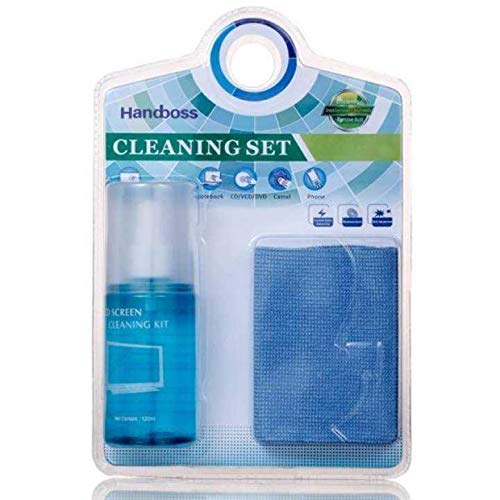 NSinc -2 in 1 Screen Cleaning Set for PC, Laptops, Monitors, Mobiles, LCD, LED, TV (120 ml)