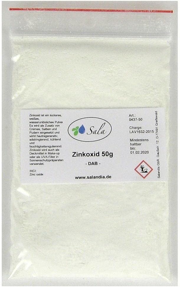 Oxyde de zinc Ph. Eur. 50 g : avis et guide d’achat pour une peau apaisée et protégée Oxyde de zinc Ph. Eur. 50 g : avis et guide d’achat pour une peau apaisée et protégée
