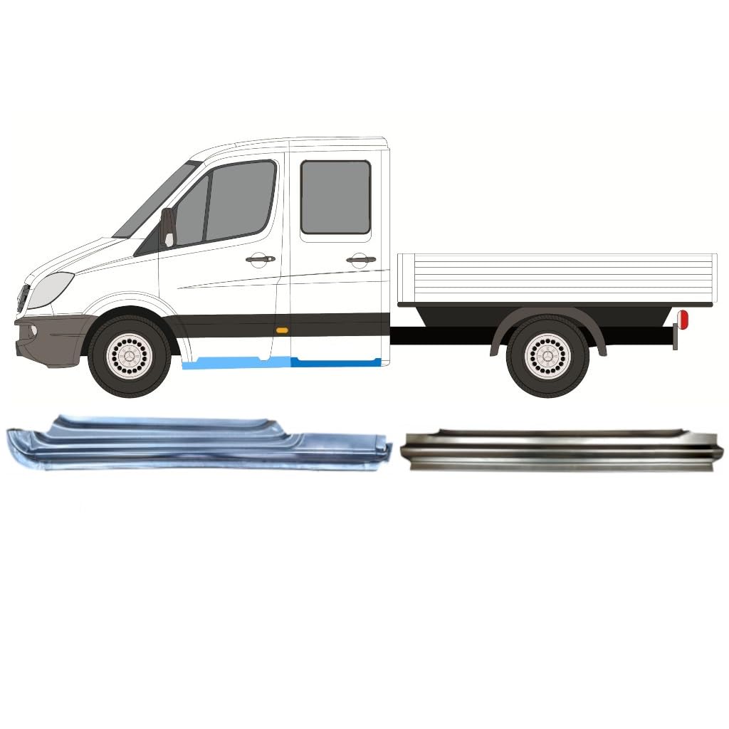 Reparaturblech-Set für Mercedes Sprinter 2006-2018 / Links