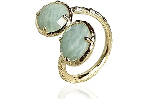 Amazonite Ring: Harmony and Healing in Every Stone