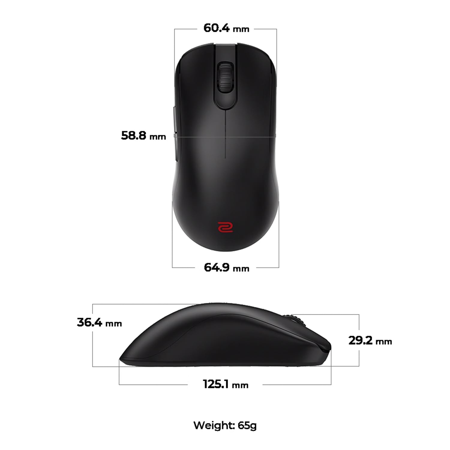 Amazon | ZOWIE FK2-DW ワイヤレスゲーミングマウス（低