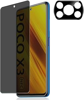 Kit Película privacidade Premium + Película de Câmera Protetora de Lente, Poco X3 Pro - (C7COMPANY)