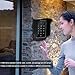 Keyless Entry Pad, Touch Access Control Keypad with Waterproof Cover and 10PCS Card Tag Keyless Entry Door Lock Electronic Keypad Door Lock Digital Door Lock Smart Door Lock for Front Door