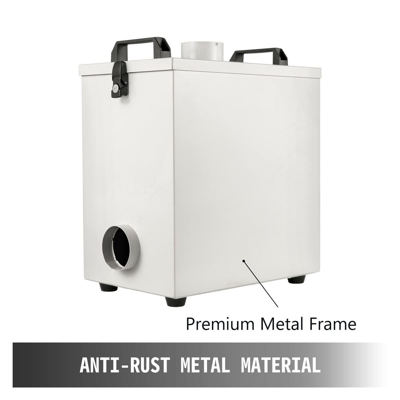 Estrattore di fumi del purificatore d'aria 80W 180m³/H Dispositivo di rimozione dell'ammortizzatore del metallo del purificatore di fumo a basso rumore for la macchina for incidere di CO2 CNC