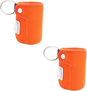 SAFIGLE 2Pcs Termostato De Garrafa Portátil Aquecedor De Leite Materno Termostato De Carro Aquecedor De Garrafa Portátil Aquecedor De Comida Para Bebê Aquecedor De Garrafa De Leite USB