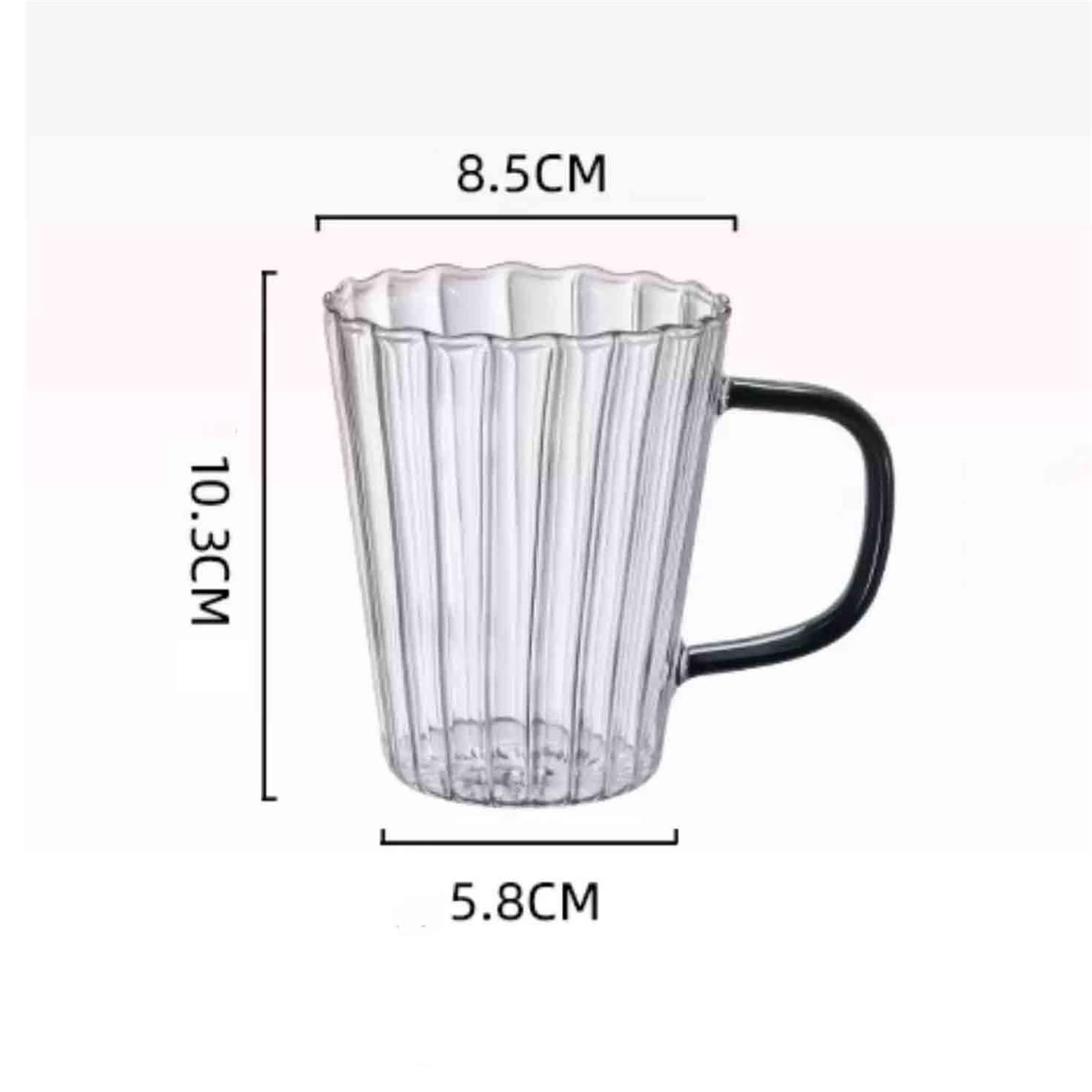 vasos de vidrio Clear Drinking Glasses ,Set of 2 Cristalería de cocina