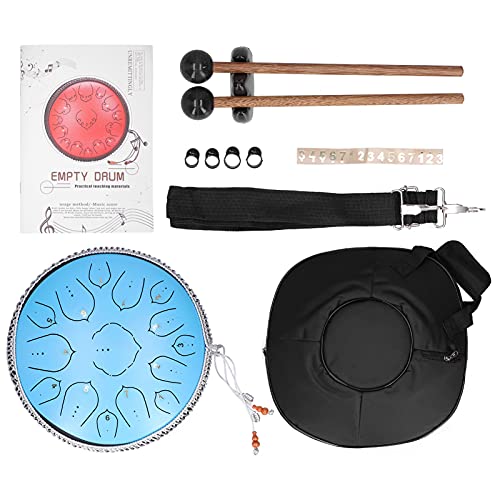 Tyenaza Handpan Steel Tongue Drum 14 pulgadas 15 notas miniatura 4