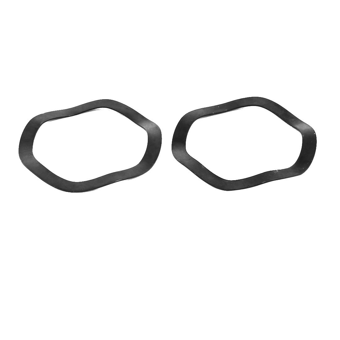 Sourcingmap 40mm Inner Diameter 50mm Outer Dia 0.5mm Thickness Carbon Steel Compression Type Wave Washer 10pcs - Image 2