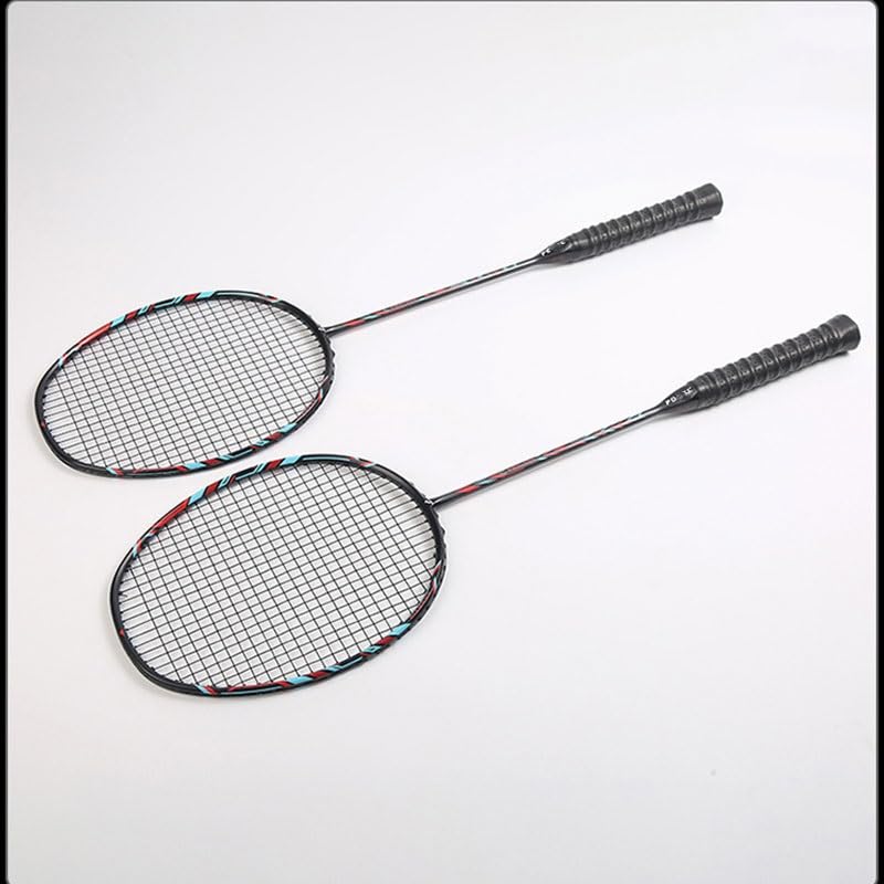 Badminton Racket Racket Fast Rebound Professional Training Racket Set(Blue)
