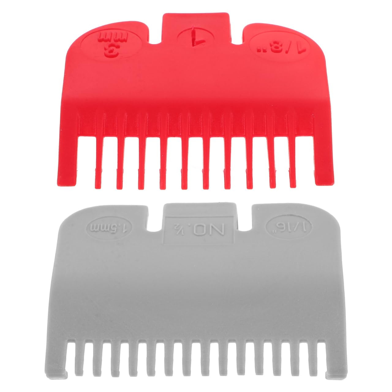 FRCOLOR Clipper Guards Set Fits 1/16 inch Clipper Guides Replacement for Trimmer, Assorted Color, 5.50X5.00X1.00CM