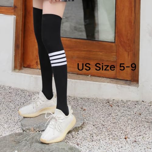 Stylish Striped Socks, Comfortable & Stretchy, Prep Style, Fashionable, Stretchy, Durable, Summer Winter, Women2