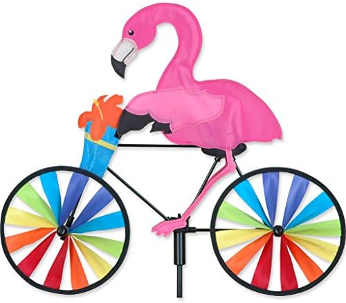 Premier Kites 20 in. Bike Spinner - Flamingo