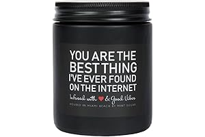 Unique Boyfriend Birthday Gift - Premium Scented Soy Wax Candle