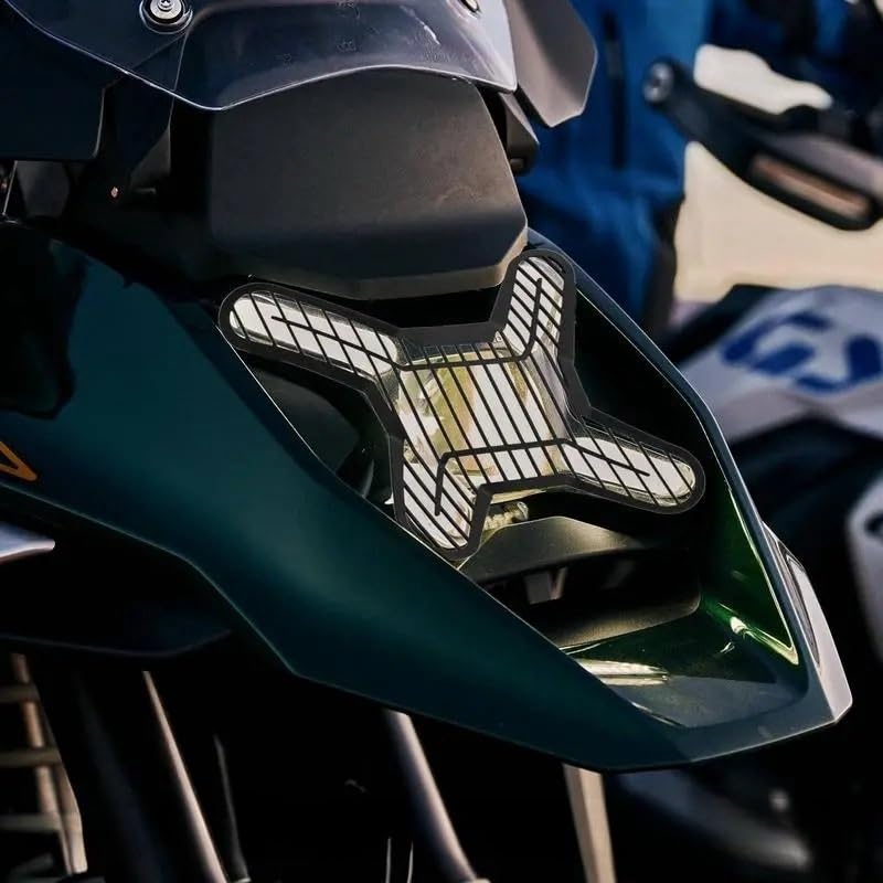 Grille de protection de lampe frontale pour road trip et enduro - 2