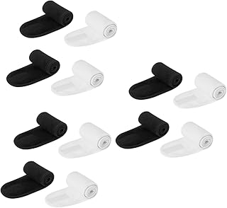 FOMIYES 12 pcs spa towels for facial makeup headband makeup hair band facial headband hair band for washing face towel headband for washing face women headband face headband make up Miss