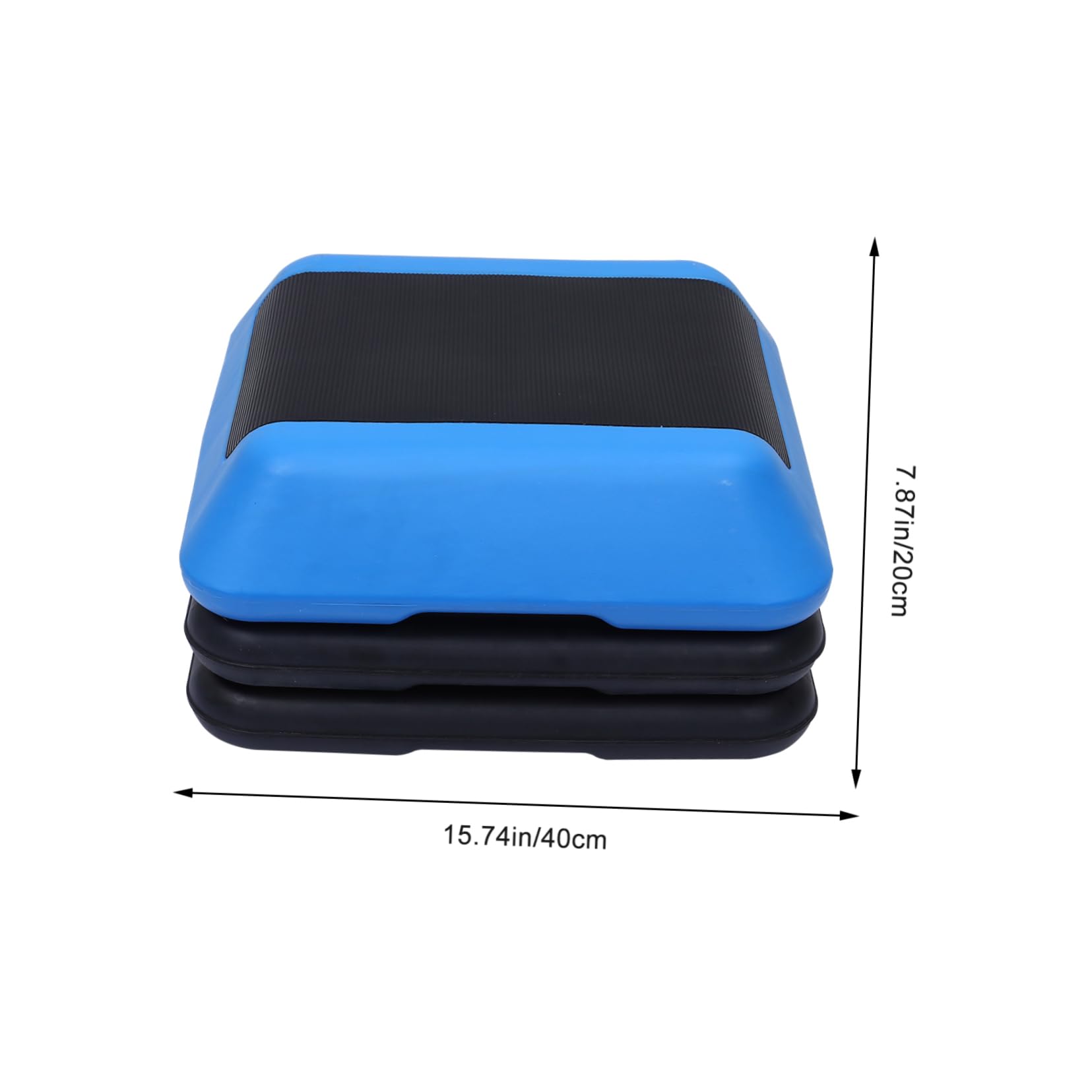 BESPORTBLE Leg Pulling Fitness Pedal Anti-Slip Step Platform for Home Gym Adjustable Risers