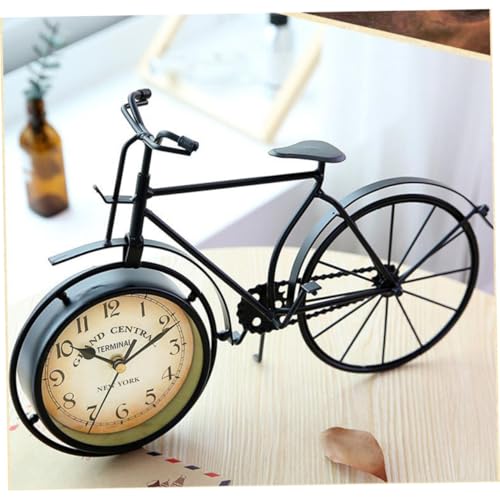 Reloj de bicicleta retro para decorar el dormitorio con estilo silencioso vintage 8