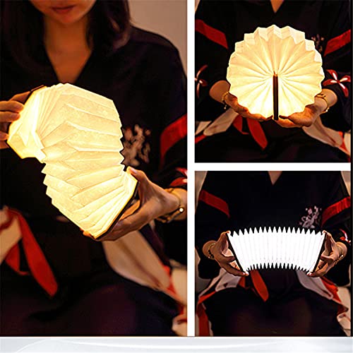 Lámpara de mesa de noche con luz blanca cálida y carga USB miniatura 4
