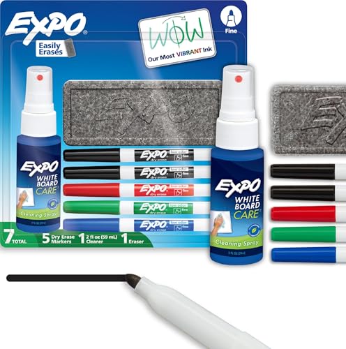 EXPO Dry Erase Markers Kit, Fine Tip...