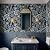 Safiyya Floral Peel and Stick Wallpaper Dark Blue Contact Paper Ocean Seaweed Conch Modern Wall Paper Self Adhesive Removable Wallpaper for Bedroom Bathroom Vinyl Roll 17.3"x 78.7"