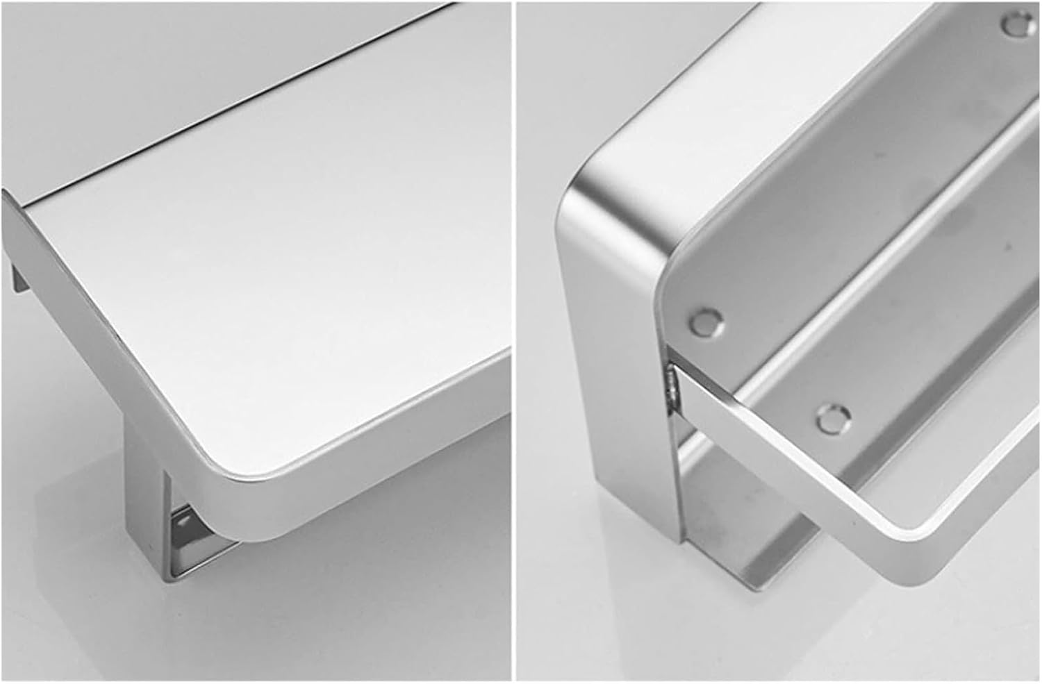 Toilet Paper Holder Tissue Holder Toilet Paper 304 Stainless Steel Towel Hook Wall Mount Roll Tissue Roll(Black)