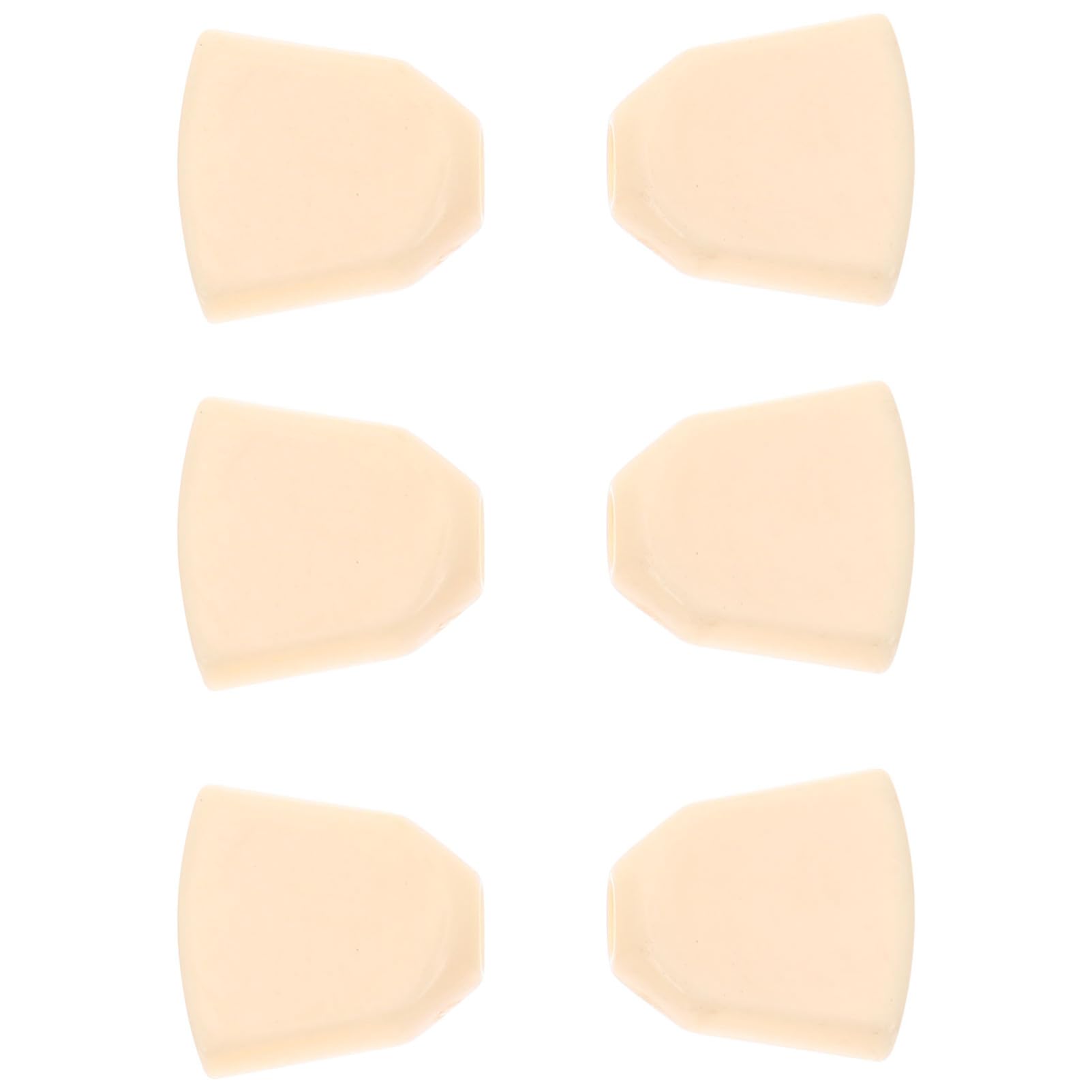 Levemolo Vintage Guitar Tuner Caps Acrylic Guitar Head Pegs (6pc) Easy Install and Comfortable for Professionals and Beginners