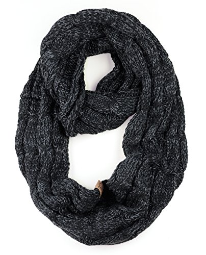 NYFASHION101 Soft Winter Warm Chunky Knit Cowl Infinity Loop Scarf