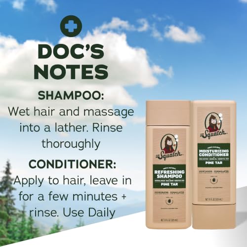 Dr. Squatch Men's Natural Shampoo and Conditioner Set (11 fl oz, 2-Pack) - image 8