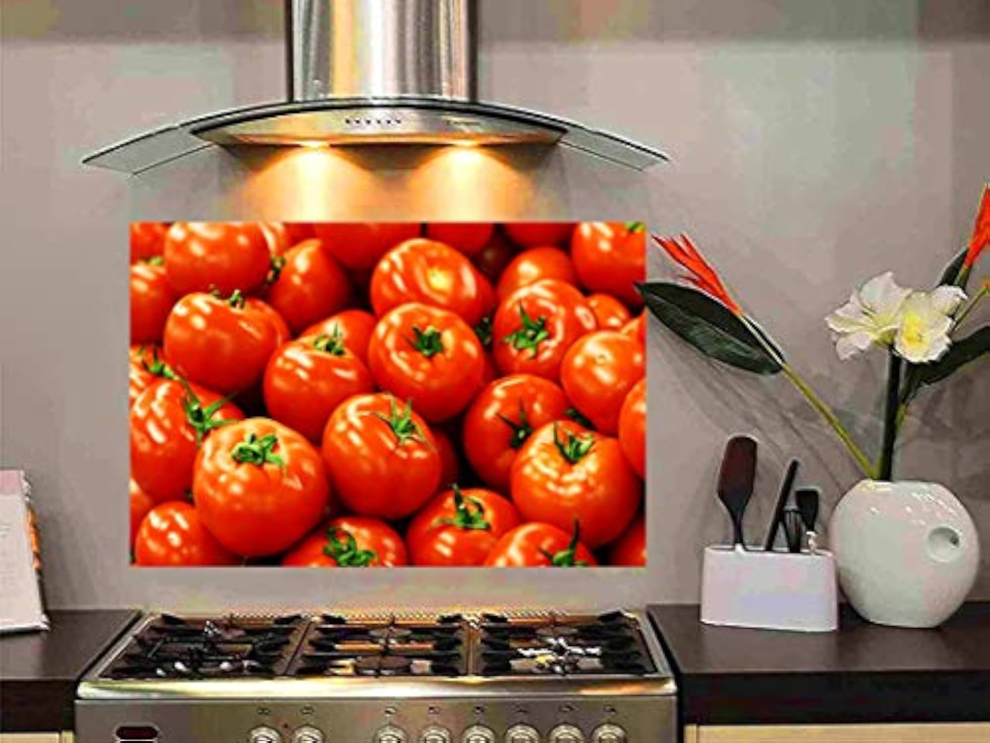 Red Tomatos Kitchen Sticker