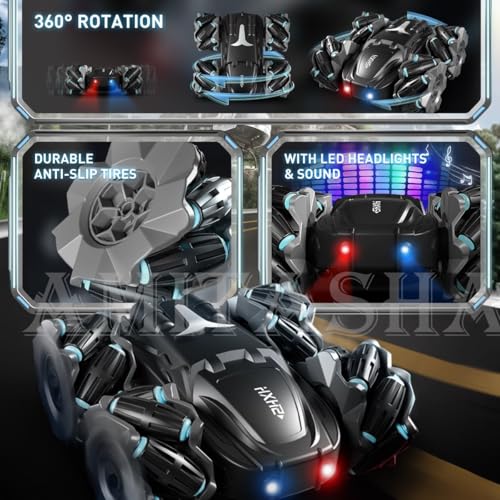 Image of SUPER TOY Dual Sided Remote Control Car for Boys 4x4 Rechargeable 360 Drift Stunt Car for Kids Double Side 4WD High-Speed Climbing Vehicle RC Cars