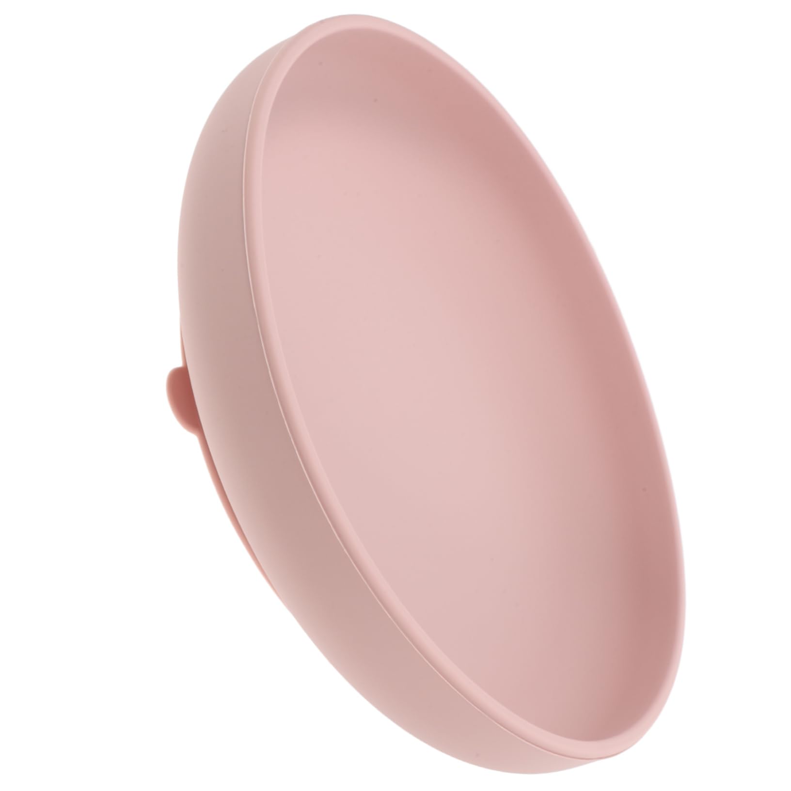 FRCOLOR 5 Piezas Plato de Silicona con Ventosa Antideslizante para Personas Mayores y Discapacitadas Derrames Utensilio Adaptativo Portátil para Alimentación Independiente