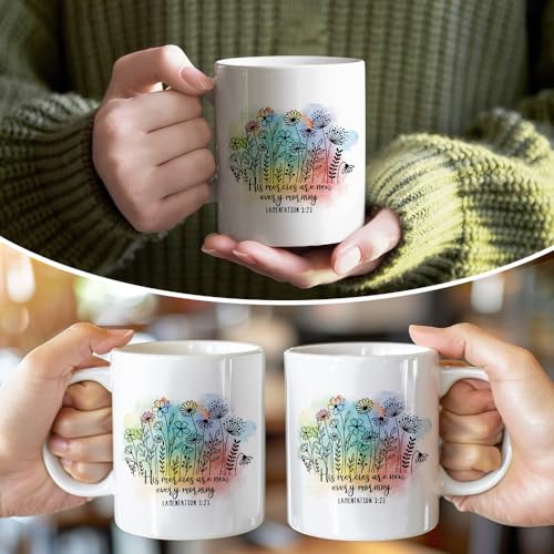 Taza RZHV porcelana 11 oz color Mercies miniatura 5