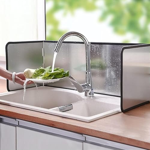 Protection anti-éclaboussures de cuisine pour plaque de cuisson