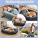 Human Dog Bed - Dog Beds for Humans Size Fits You and Pets - Flufelbed Cloud Bed for Humans and Dogs - 72