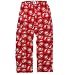Liverpool FC Official Football Gift Mens Lounge Pants Pyjama Bottoms Red Large