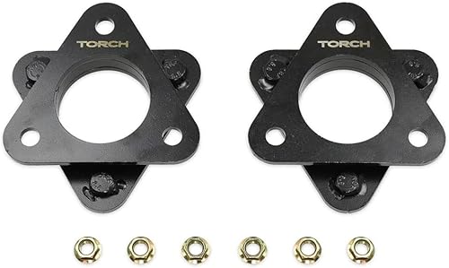 Miniatura 4 de TORCH Kit de elevación trasera delantera de 3 pulgadas de 1.5 a 2 pulgadas para Toyota Tacoma 2WD RWD 2005-2015 Add A Leaf - Modelos con patrón de