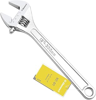 Donext モンキーレンチ 300mm 最大口開き35mm 目盛付 CR-V