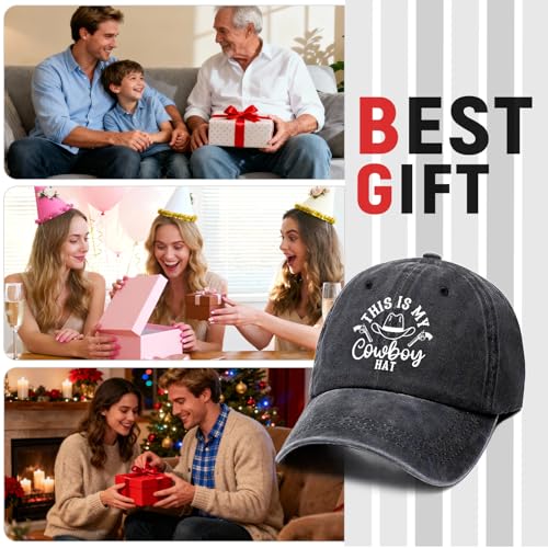 Gorra vaquera de algodón ligera y ajustable unisex miniatura 5