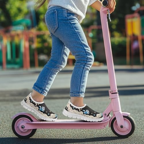 Little Kid Slip On Casual Shoes Boys Girls Soft Loafers Flat Shoes Lightweight Walking Hiking Shoes Non Slip Sneakers Size 11-154